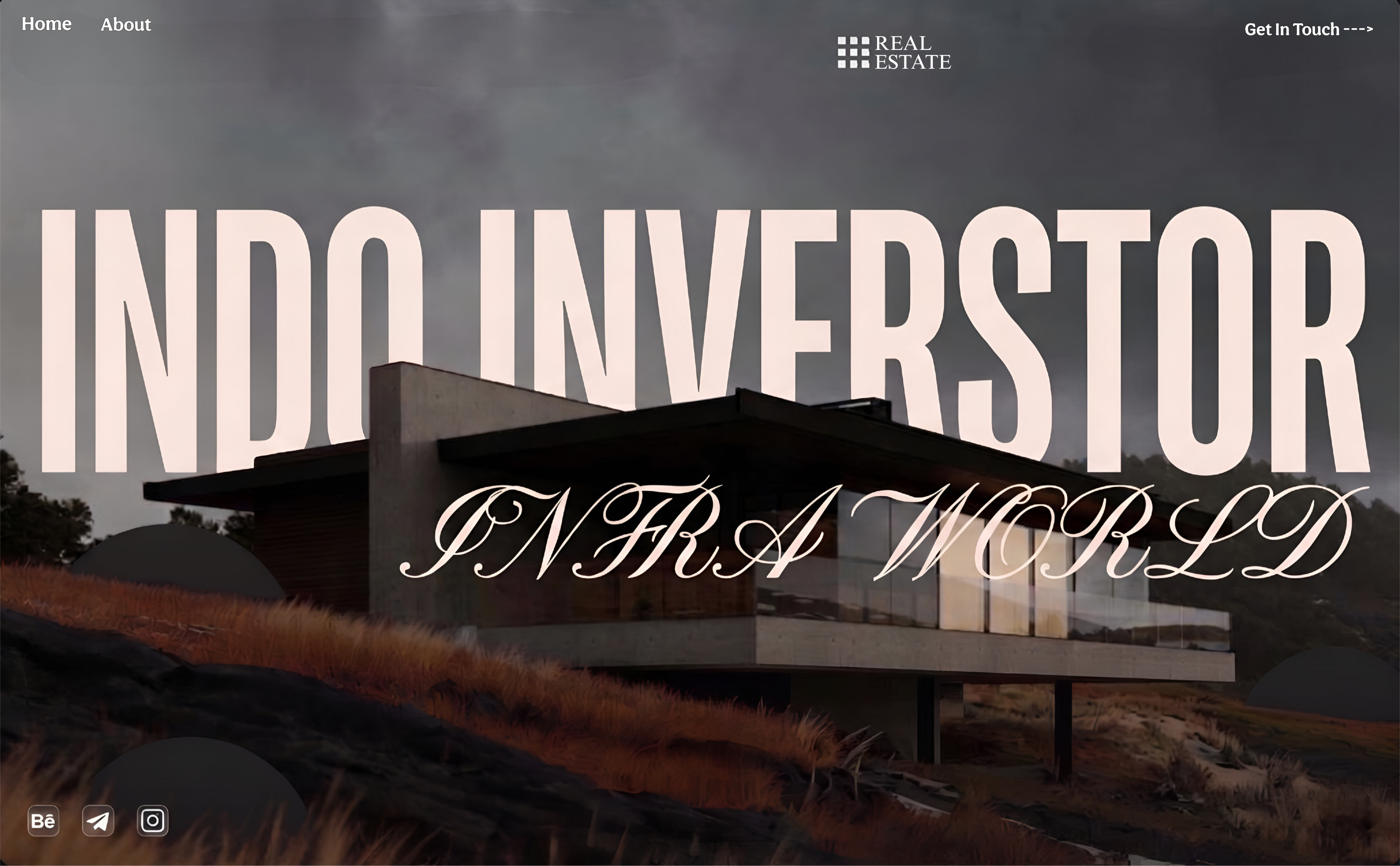 Indo Investor project mockup